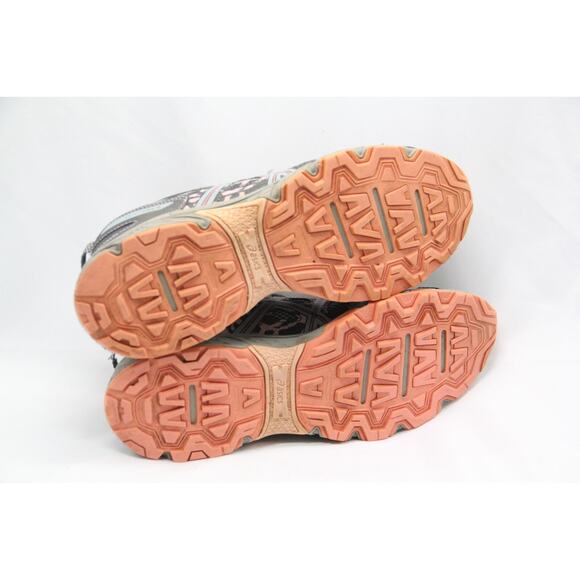 Asics Gel-Venture 6 Trail Running Shoes Womens Size 11 Carbon Gray Seashell Pink - Picture 9 of 10